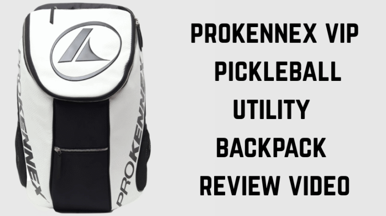 Prokennex Vip Pickleball Utility Backpack Review Video