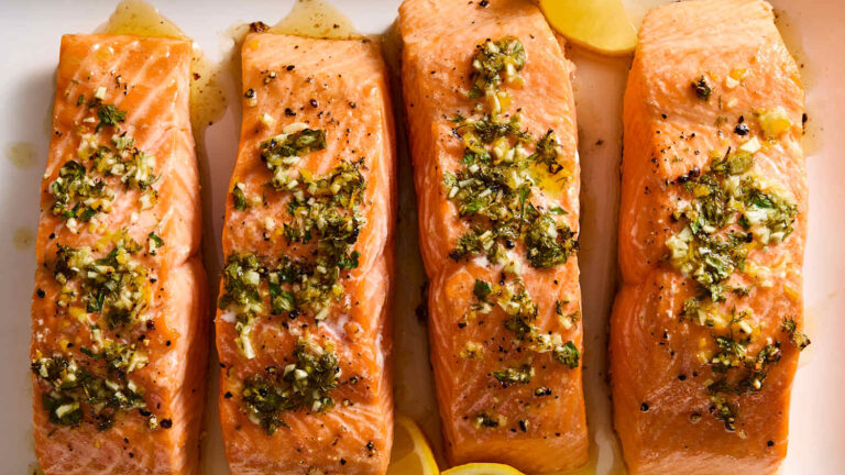 Salmon temperature
